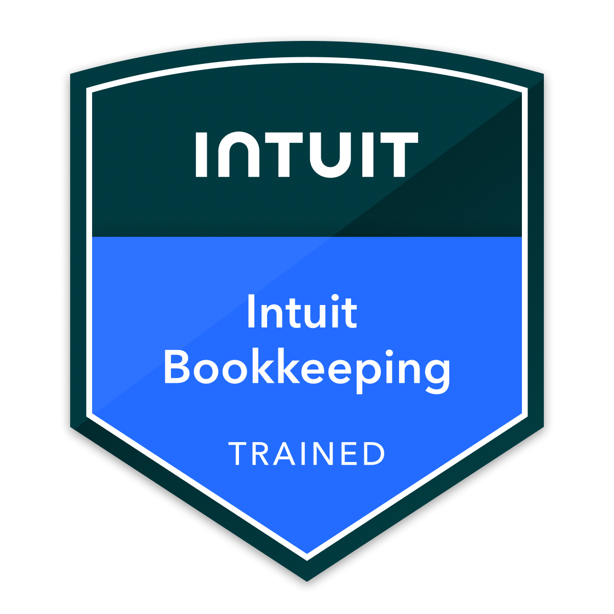 Intuit Certified Bookkeeping Professional badge